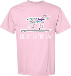 BUDDY BY THE SEA Sea Friends Youth Tee Shirt, Cotton Candy, X-Small