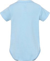 BUDDY BY THE SEA Little Buddy Short Sleeve Baby Onesie, Light Blue, 6-9 Months slide 2 of 2