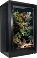 Pangea PVC Enclosure Gecko Terrarium, Black, Large
