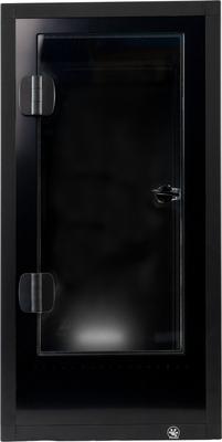 Pangea PVC Enclosure Gecko Terrarium, Black