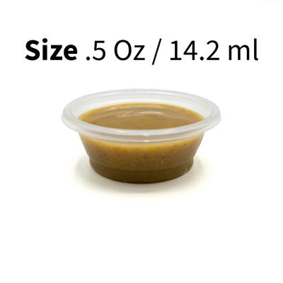 Show full view: Pangea Plastic Gecko Feeding Cup, 100 count, Small: 0.5-oz slide 3 of 4