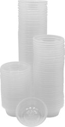 Pangea Plastic Gecko Feeding Cup, 100 count, Small: 0.5-oz