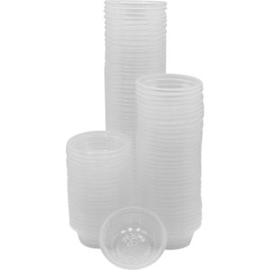 Pangea Plastic Gecko Feeding Cup, 100 count, Small: 0.5-oz