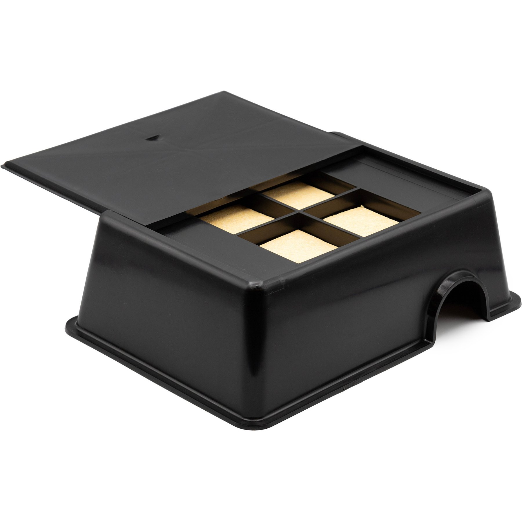 Pangea Humidity Hide Box, Black, Medium