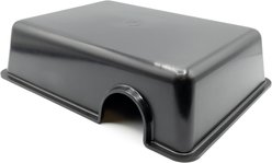 Pangea Reptile Hide Box, Black, Medium