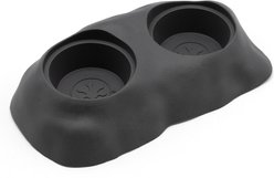 Pangea Ground Silicone Gecko Eco Dish Food Ledge, 0.5-oz, Charcoal
