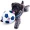 Show in main carousel: Floofball ChewSA Plush Soccer Ball Dog Toy, Blue, 7.5-in slide 3 of 7