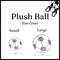 Show in main carousel: Floofball ChewSA Plush Soccer Ball Dog Toy, Blue, 7.5-in slide 6 of 7