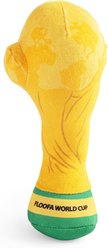 Floofball Floofa World Cup Trophy, Yellow, 8 x 3-in