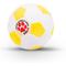 Show in main carousel: Floofball Colombia Plush Soccer Ball Dog Toy, Yellow, 4.5-in slide 5 of 7