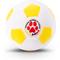 Show in main carousel: Floofball Colombia Plush Soccer Ball Dog Toy, Yellow, 4.5-in slide 1 of 7