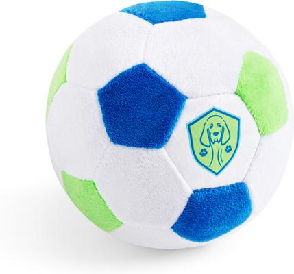 Show full view: Floofball Seattle Hounders Plush Soccer Ball Dog Toy, Green, 5-in slide 4 of 4