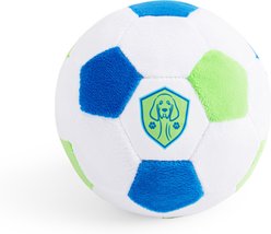 Floofball Seattle Hounders Plush Soccer Ball Dog Toy, Green, 5-in