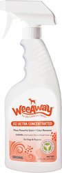 Wee Away X2 Concentrated Urine Stain & Odor Remover Citrus Scented Bio-Enzymatic Cleaner for Dogs, 16-fl oz spray