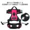 Show in main carousel: BARKBAY Front Clip Reflective No Pull Dog Harness, Pink, Medium: 22.5 to 28-in chest slide 8 of 12