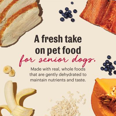 Show full view: The Honest Kitchen Human Grade Wholemade Whole Grain Chicken, Oat & Salmon Dehydrated Senior Dog Food, 7-lb bag slide 5 of 10