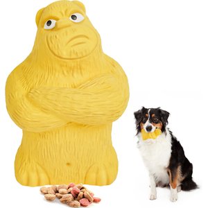 FUUFOME Bear Treat-Dispensing Dog Toy, Yellow