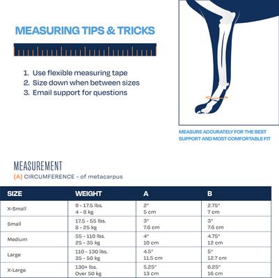 Show full view: Balto Joint Carpal Dog Compression Band, Large slide 4 of 9