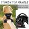 Show in main carousel: BARKBAY Front Clip Reflective No Pull Dog Harness, Black, X-Small: 15.5 to 19.5-in chest slide 3 of 12