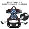 Show in main carousel: BARKBAY Front Clip Reflective No Pull Dog Harness, Star, X-Small: 15.5 to 19.5-in chest slide 8 of 12