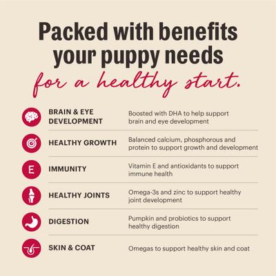 Show full view: The Honest Kitchen Human Grade Wholemade Whole Grain Chicken & Salmon Dehydrated Puppy Dog Food, 2-lb bag slide 7 of 10