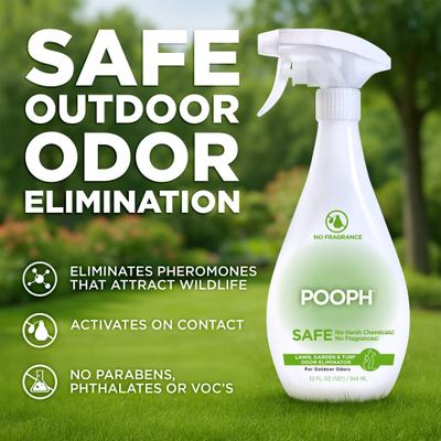 Show full view: POOPH Lawn, Garden & Turf Cat & Dog Odor & Stain Eliminator, 32-fl oz bottle slide 3 of 11