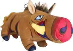 SteelDog USA Ruffian Prairie Boar Squeaky Plush Dog Toy