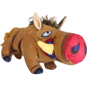 SteelDog USA Ruffian Prairie Boar Squeaky Plush Dog Toy