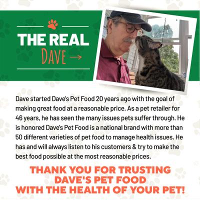 Show full view: Dave's Pet Food Naturally Healthy Chicken Dinner Formula Pate Grain-Free Canned Wet Cat Food, 22-oz can, case of 12 slide 10 of 12
