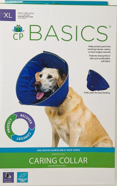 Show full view: CP Basics Caring Cone E-Collar Dog Collar, X-Large slide 2 of 6