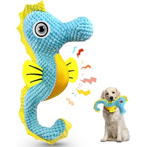 FUUFOME Cartoon Plush Dog Toy, Blue