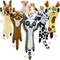 Show in main carousel: FUUFOME Plush Squeaky Dog Toys, 5 count slide 1 of 7