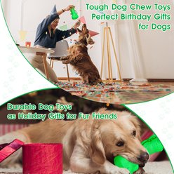FUUFOME Textured Chew Dog Toy, Green slide 2 of 7