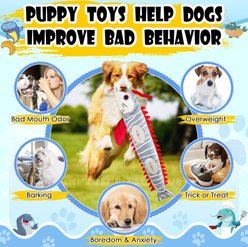 FUUFOME 20-in Fish Plush Dog Toy slide 2 of 7