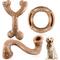 Show in main carousel: FUUFOME Y, S & O Shaped Chew Dog Toys, 3 count slide 1 of 8