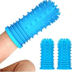 Pet Republique 360-Degree Finger Toothbrush for Dogs & Cats, 3 count