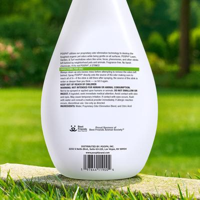 Show full view: POOPH Lawn, Garden & Turf Cat & Dog Odor & Stain Eliminator, 32-fl oz bottle slide 9 of 11