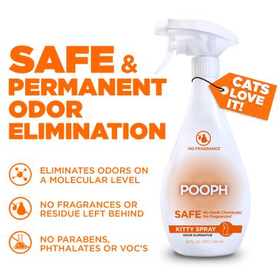 Show full view: POOPH Kitty Litter Cat Odor Eliminator, 32-fl oz bottle slide 2 of 10
