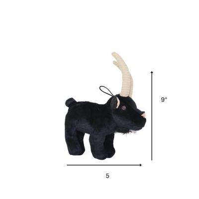 Show full view: SteelDog USA Barnyard Baller Billy Goat Crinkle Plush Dog Toy slide 4 of 8