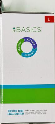 Show full view: CP Basics Calming Recovery Dog Vest, Large slide 5 of 9