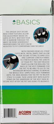 Show full view: CP Basics Calming Recovery Dog Vest, X-Small slide 6 of 9