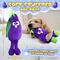 Show in main carousel: FUUFOME Eggplant Plush Dog Toy, Purple slide 5 of 8