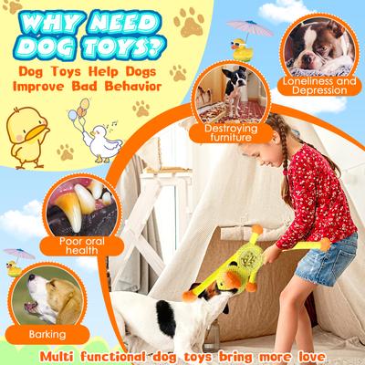 Show full view: FUUFOME Duck Chew Dog Toy slide 6 of 8