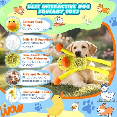 Show full view: FUUFOME Duck Chew Dog Toy slide 3 of 8