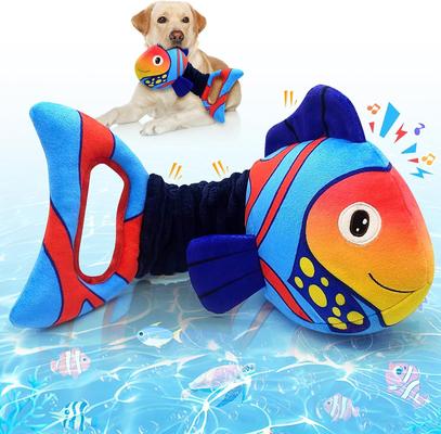 Show full view: FUUFOME Fish Plush Dog Toy, Multicolor slide 9 of 10