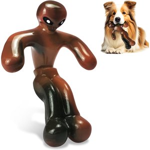 FUUFOME Alien Chew Dog Toy, Brown