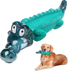 FUUFOME Alligator Chew Dog Toy, Blue