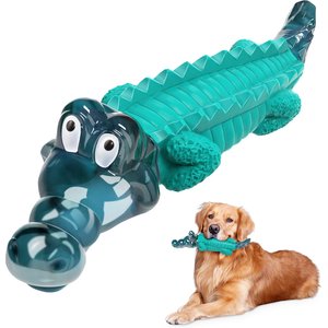 FUUFOME Alligator Chew Dog Toy, Blue
