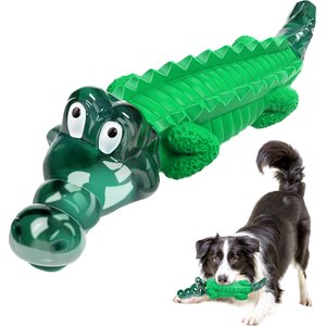 FUUFOME Alligator Chew Dog Toy, Green
