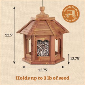 Dr. Pol Cedar Gazebo Bird Feeder